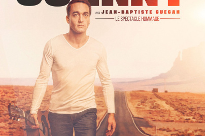 Jean-Baptsite Guégan, la voie de Johnny, en concert à l'AccorHotels Arena de Paris en 2020