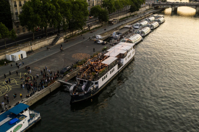 À L’Ouest : nouvelle terrasse estivale sur le pont du Concorde Atlantique à Paris