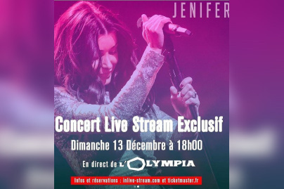 Jenifer annonce son premier concert en live streaming : infos et billetterie