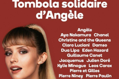 Angèle organise une tombola solidaire pour financer la recherche contre le cancer de l'enfant
