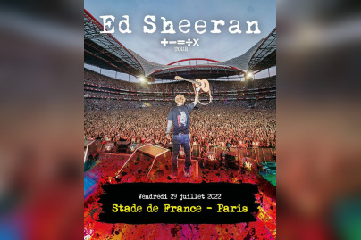 Ed Sheeran en concert au Stade de France en juillet 2022