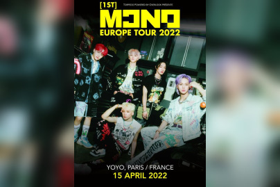 MCND, le célèbre groupe de K-pop, concert au Yoyo à Paris en avril 2022