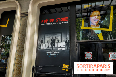 Pop up store Indochine à la Fnac des Ternes