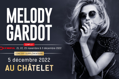 Melody Gardot en concert au Théâtre du Châtelet en décembre 2022