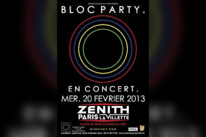 Bloc Party Zénnith de Paris 2013