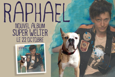 Raphaël en dédicace à la Fnac St Lazare pour la sortie de « Super Welter »