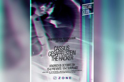 Soirée label Zone au Social Club avec Cassius