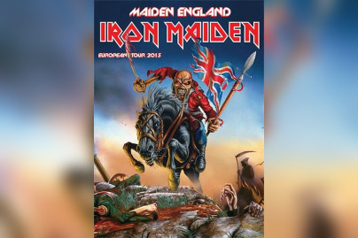Iron Maiden à Paris Bercy en 2013 pour son Maiden England European Tour 