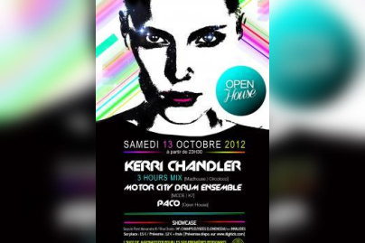 Open House au Showcase avec Kerri Chandler, Motor City Drum Ensemble 