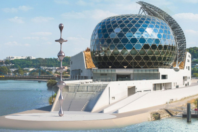 Ether : l’œuvre monumentale à La Seine Musicale à Boulogne-Billancourt