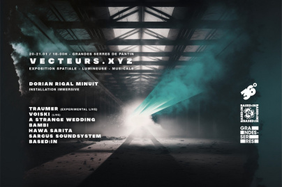 Vecteurs∙xyz : une exposition spatiale et musicale dans les Grandes Serres de Pantin