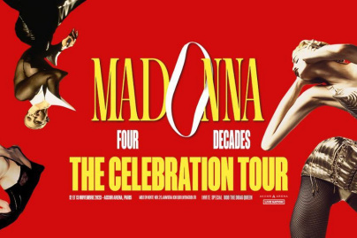 Madonna en concert à l'Accor Arena de Paris en novembre 2023
