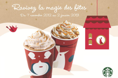 Starbucks se met à l'heure hivernale
