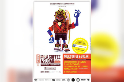 Excuse My French présente Milk Coffee Sugar & guests