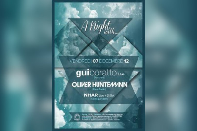 A Night with … Gui Boratto, Oliver Huntemann & Nhar au Showcase