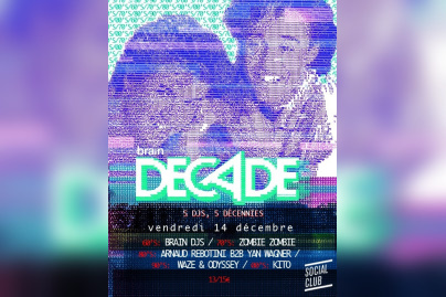 Soirée Decade au Social Club avec Zombie Zombie et Arnaud Rebotini