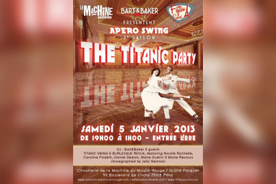 Apéro Swing & Burlesque : The Titanic Party & Revue à la Machine 