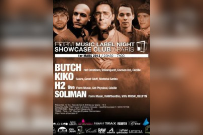 Form Music au Showcase avec Butch et Kiko