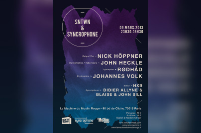 SNTWN & Syncrophone à la Machine du Moulin Rouge 