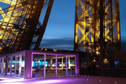 Le Lounge Eiffel : le restaurant éphémère du 1er étage de la Tour Eiffel 