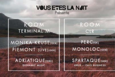 Vous Etes La Nuit #3 présente à La Centrale Monika Kruse