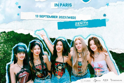(G)I-DLE, le groupe de K-pop féminin, en concert au Zénith de Paris en septembre 2023
