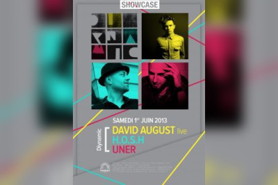 Diynamic au Showcase avec David August