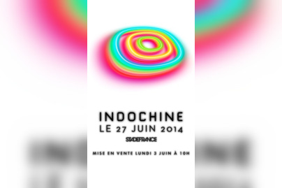 Indochine en concert au Stade de France en juin 2014