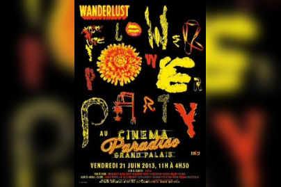 Cinema Paradiso SuperClub : The Wanderlust Flower Power Party au Grand Palais