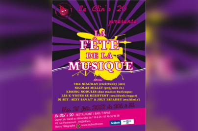 Fête de la musique 2013 au Clin's