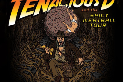 Tenacious D en concert à l’Accor Arena de Paris en mai 2024