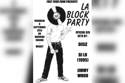 Free Your Funk : la Block Party fait sa rentrée au Nouveau Casino