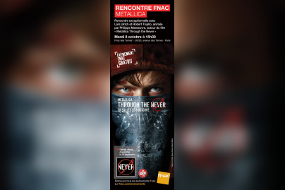 Metallica en rencontre exceptionnelle à la Fnac des Ternes