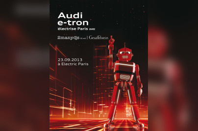 Audi e-tron électrise Paris 