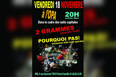 concert de pourquoi pas! à l'opa
