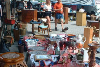 marché puces shopping