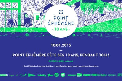 Le Point Éphémère fête ses 10 ans pendant 10 heures