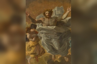 Poussin et Dieu au Louvre 