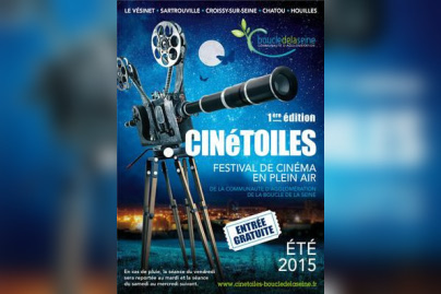 CINéTOILES, le festival de cinéma en plein air de la Boucle de la Seine