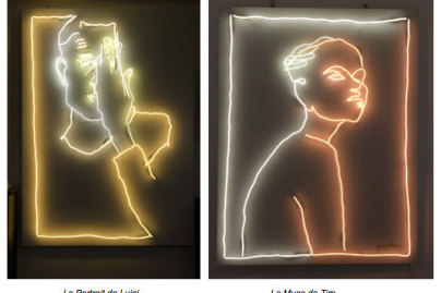 L'artiste Julie Gauthron illumine le Renaissance Arc de Triomphe