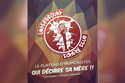 Underground Comedy Club au Sentier des Halles
