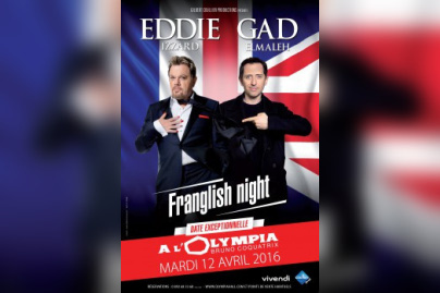 Gad Elmaleh et Eddie Izzard réunis pour la Franglish Night à l'Olympia