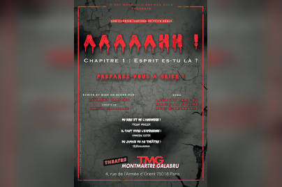 AAAAAHH!, le spectacle flippant du théâtre Montmartre Galabru 