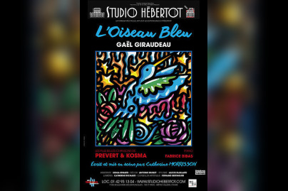Gaël Giraudeau au Studio Hébertot dans L'Oiseau bleu.