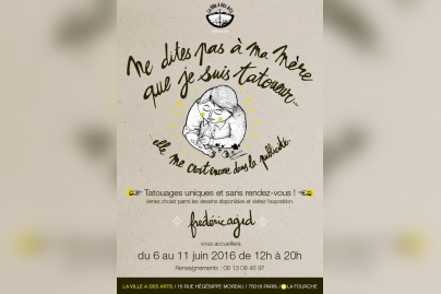 Ne dites pas à ma mère que je suis tatoueur, l'expo de la Villa des Arts