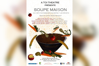 Soupe maison, le spectacle gratuit et responsable de la place de la Bourse