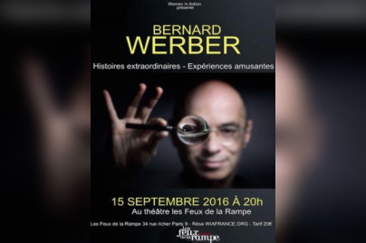 Bernard Werber, le spectacle aux Feux de La Rampe
