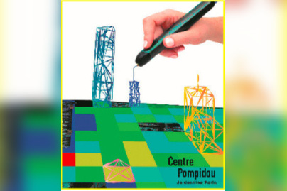 Je dessine Paris, l'atelier pour enfants au Forum des Halles et au Centre Pompidou