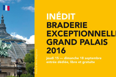 Braderie de livres d'art au Grand Palais