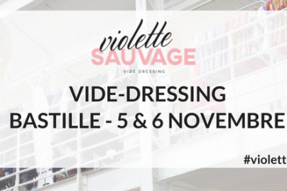 Vide-dressing géant Violette Sauvage à la Bastille